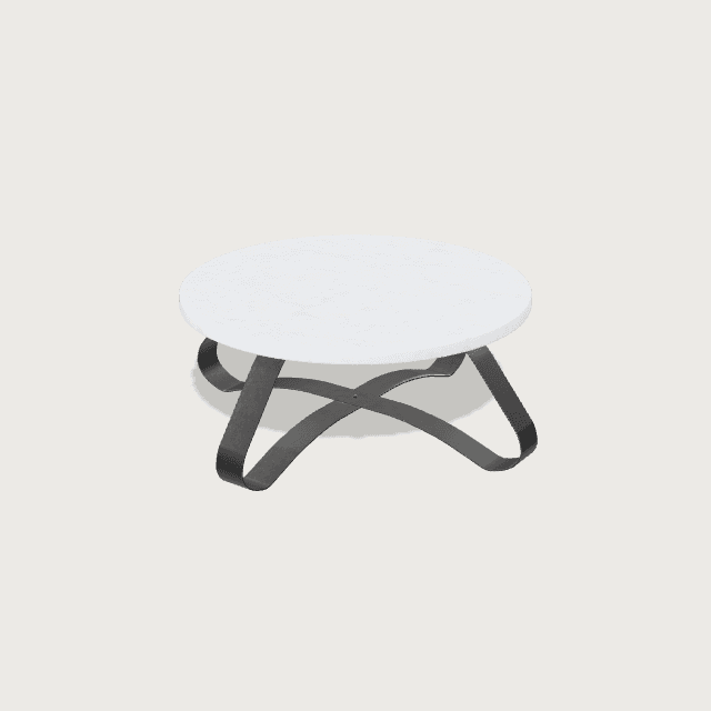 Table basse ronde marbre