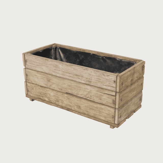 Jardinière en bois