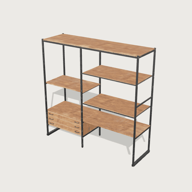 Étagère contemporaine
