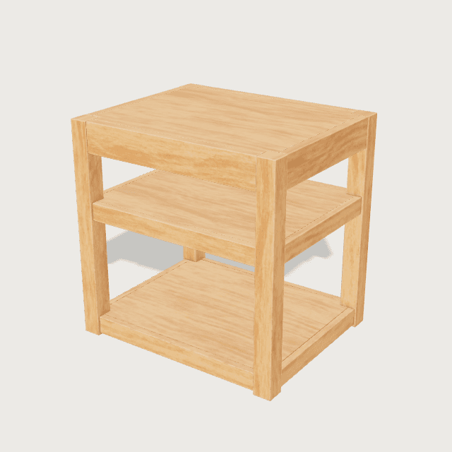 Table d'appoint bois